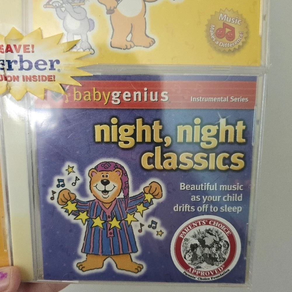 2001 Baby genius set of 4 learning cd’s classical Series